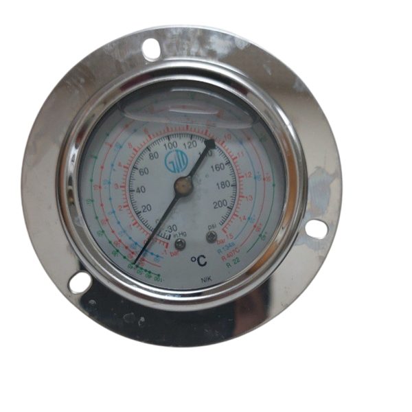 مانومتر صفحه 6 لو چیلری NIK روغنی 30 تا 250 PSI